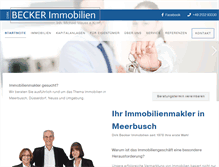 Tablet Screenshot of d-becker.de